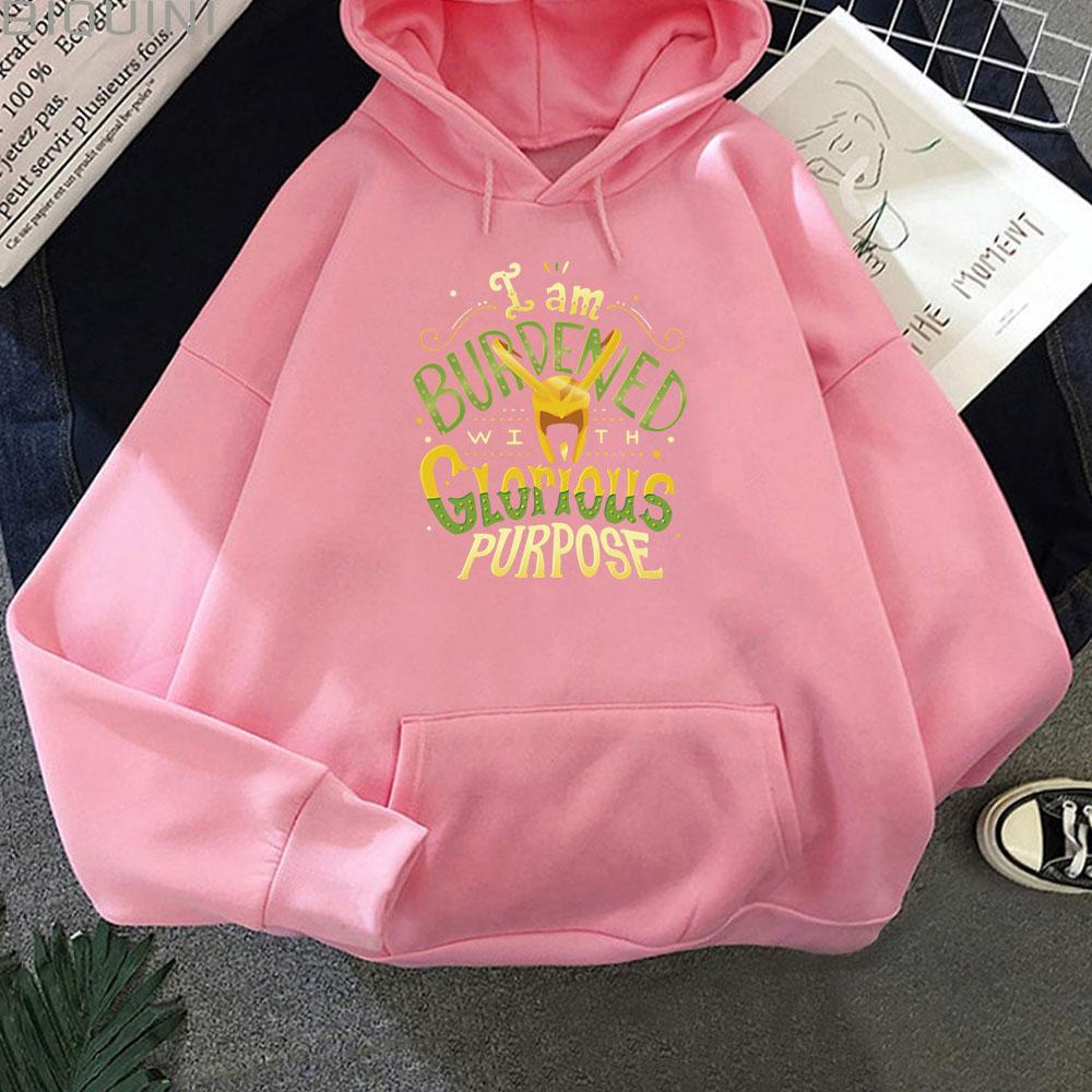 Women's TVA Loki  Printed Hoodies Women Fashion Harajuku Oversized Sweatshirts Hoodie Boys Girls Tracksuits Unisex Clothing Coat