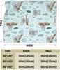 Coperta Koala Ultra Morbida Stagione Unica Leggera Accogliente Flanella Coperta da Lancio per Letto Sedia Auto Divano Letto Camera da Letto 50"x40"
