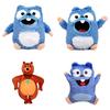 Cartoon And Lemmings Grizzly Cute Plush Toy Soft Stuffed Doll Kawaii Gift For Kids Birthday