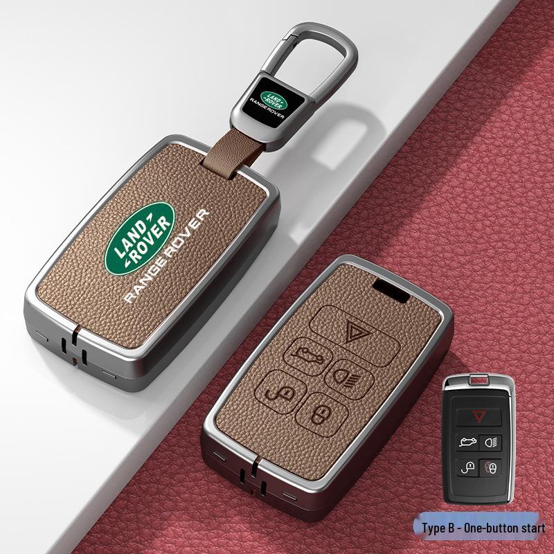 Land Rover Schlüsseltasche: Passend für neuen Range Rover Sport, neuen Defender, Discovery 5 - Schutzhülle für Autoschlüssel für Männer & Frauen