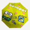 1pc Keroppi Frog Kite Automatic Opening/Closing Umbrella - Portable Three-Fold Design with 8-Bone Iron Frame, Outdoor, Gift for Fans, Travelers, Daily