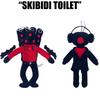 Skibidi Toilet Plush Funny Cute Plush Toy For All Ages Short Hair Fur