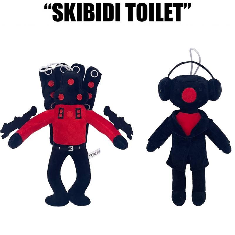 Skibidi Toilet Plush Funny Cute Plush Toy For All Ages Short Hair Fur