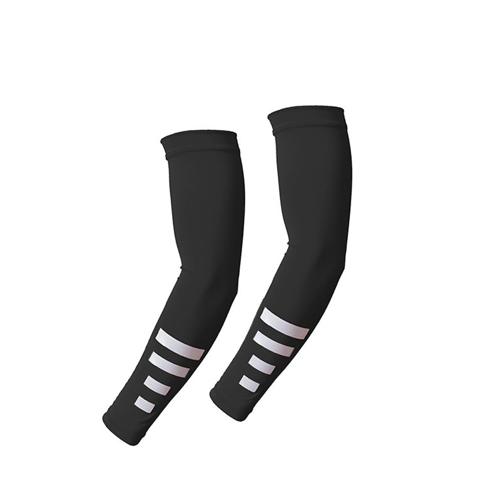 

Spandex/Lycra Ice Silk Sleeves Quick-drying UV Protection Arm Covers Cycling чёрный