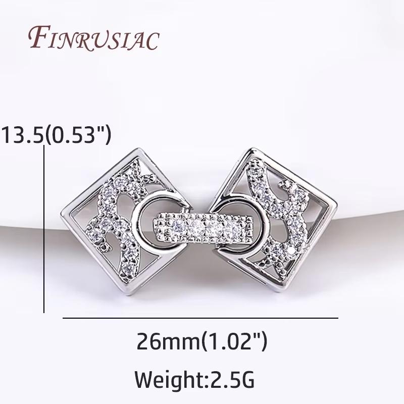 Pearl Clasps 18K Gold Plated Necklace Clasp For Jewelry Connectors DIY Bracelets Accessories,Locks For Jewelry Making Supplies