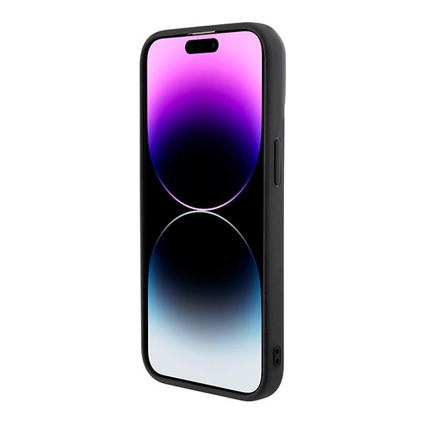 Guess Guhmp15Lhgcfsek Iphone 15 Pro 6.1 Czarny/Black Hardcase Gcube Stripes Magsafe