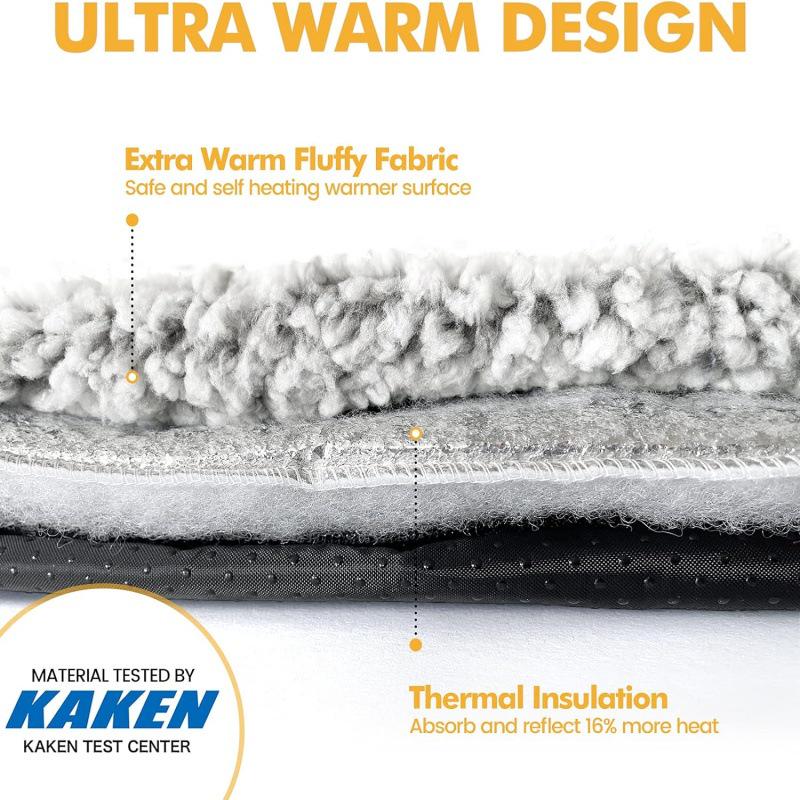 Warm Pet Pad for Cats and Dogs: Non-Slip, Waterproof, Washable for Indoor & Outdoor Use