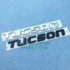 TUCGON English Car Logo, Body Decoration Sticker, Rear Trunk Sticker, Black Character Label Modification Sticker