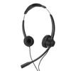 H390DPC Binaural Customer Service Headphones Ultra Light Noise Reduction Business Headset for Office Customer Service