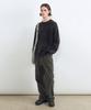 INSILENCE Stone Washed Pullover Washed Black