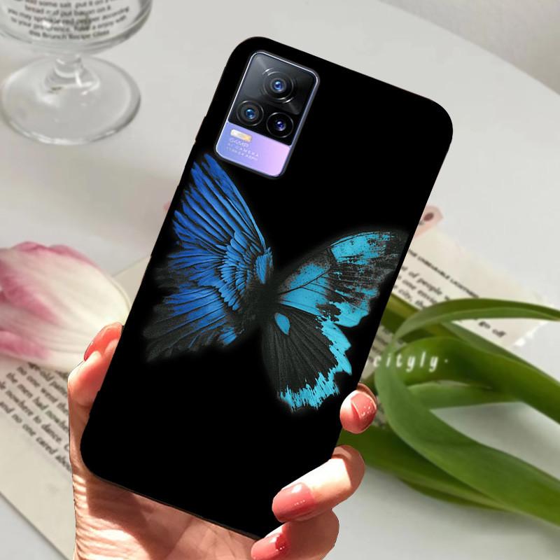 For Vivo V21e Case V 21e V2061 V2055 Soft TPU Phone Protective Fundas Cover For Vivo V21 V 21 4G 5G Shockproof Bumper Shells