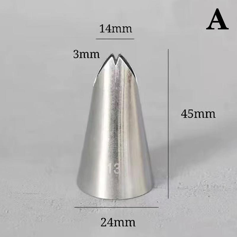 Špička na zdobení motýlkem Nerezová ocel List Lilie Fondán Krém Stříkací tryska Zdobení sušenek a dortů Kuchyňské pekařské nástroje