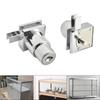 Showcase Lock Glass Display Cabinet Door Lock Security Door Lock With Keys Non Opening Sliding Glass Door Hardware