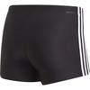 adidas 3 STRIPES SWIM BOXERS Swimming Shorts Men's Black DP7533