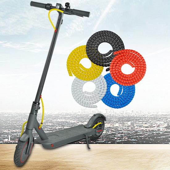 130CM Electric Scooter Brake Cable Protector for M365 PRO Scooter Brake Line Spiral Protection Cover Housing Sleeve Electric Scooter Accessories