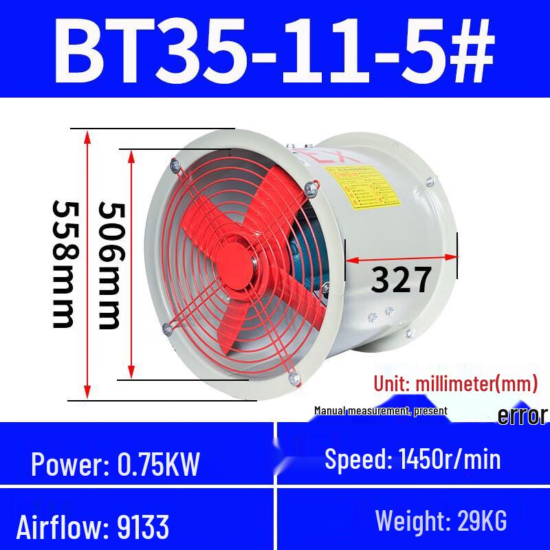 Industrial Explosion-Proof Axial Flow Fan