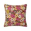 Custom Chocolate Donut Doughnut Cushion Covers Funny Pattern Food Soft Nordic Pillow Case Home Decor