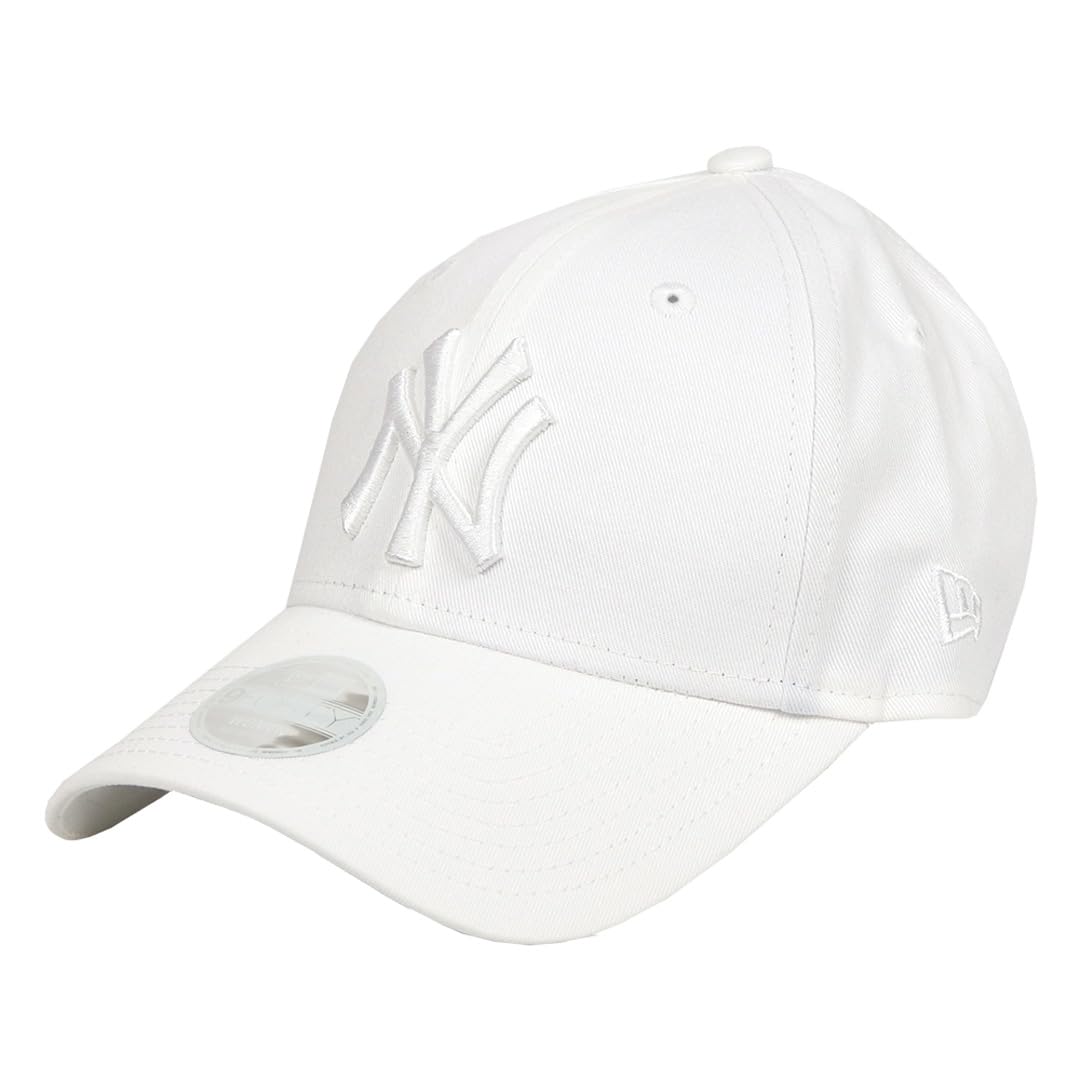 

[New Era] Женская кепка 9FORTY WOMEN Шляпа Логотип бренда Кепка Главной лиги бейсбола Бейсболка Женская MLB Женская New York Yankees Essential Полностью белая [Б/у]