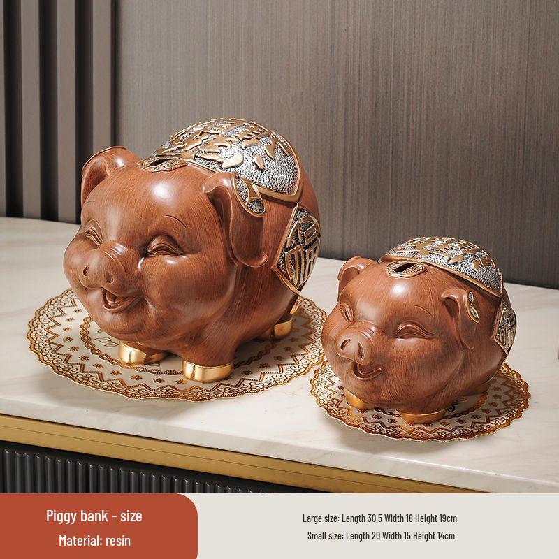 2026 Kreatives Sparschwein: Einzigartiges Sparschwein-Ornament mit großem Fassungsvermögen
