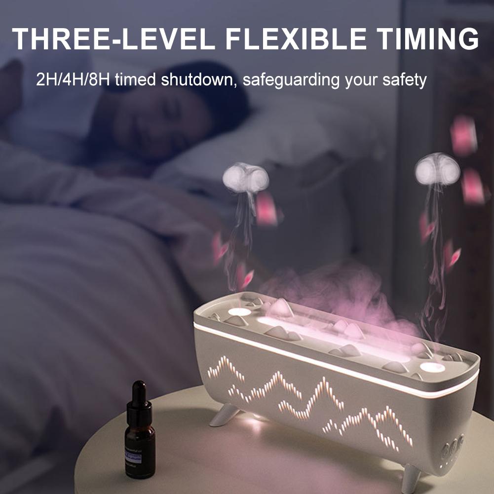 Essential Oil Diffuser with Night Lights Cool Mist Humidifier Air Diffuser Humidifier for Large Bed Room Home Office