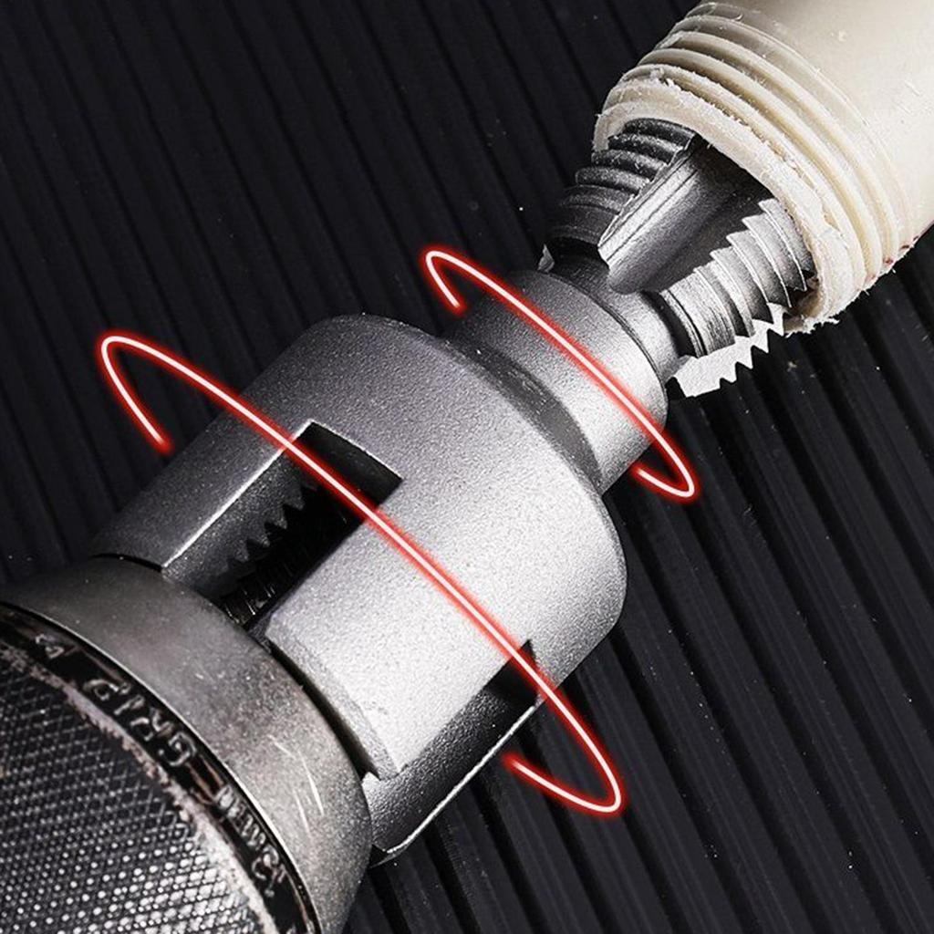 1/2inch 3/4inch Points Pvc Pipe Threader Kit Internal/External Thread  Opener Applicable to PVC pipes, PPR water pipes