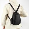 Men's Backpack and Chest Bag 2 In 1 Fashion Small Black Shoulder School Bag for Man Designer Waterproof Sports Travel Bag
