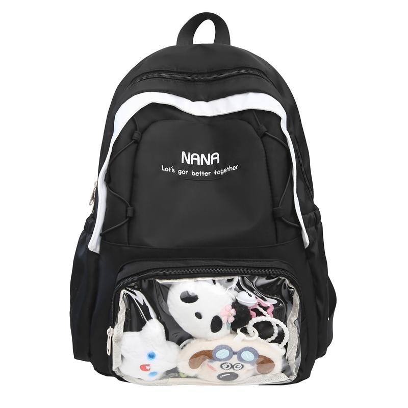Women's Backpack Large Capacity Student Schoolbag Junior High School Travel Backpack