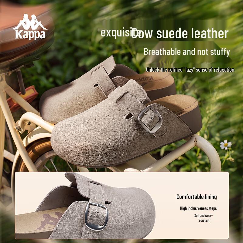 Kappa Women s Closed-Toe Slip-On Mules 37
