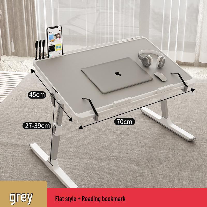 Foldable Adjustable Bedside & Laptop Desk for Dorm Study