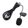 3.5mm Wired Lapel Microphone Lavalier Mic Clip Omnidirectional for Loudspeaker