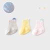 3pairs/lot 6 Colored Of Net Eye Non-slip Baby Girl Sock Hollow-out Breathable Thin Infant Girl Cotton Socks Children's Socks Kit