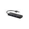 Buffalo USB Hub, USB 3.0, Slim Design, 4 Ports, Bus Powered, Lightweight, Compatible with Windows, Mac, PS4, PS5, Chromebook, Ideal for Teleworking