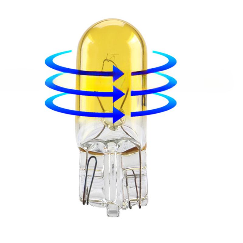 10 Stück Neueste W5W T10 Autolicht Glas Canbus Auto Kennzeichenleuchte Innenraum Lese DRL Glühbirne Stil 12V
