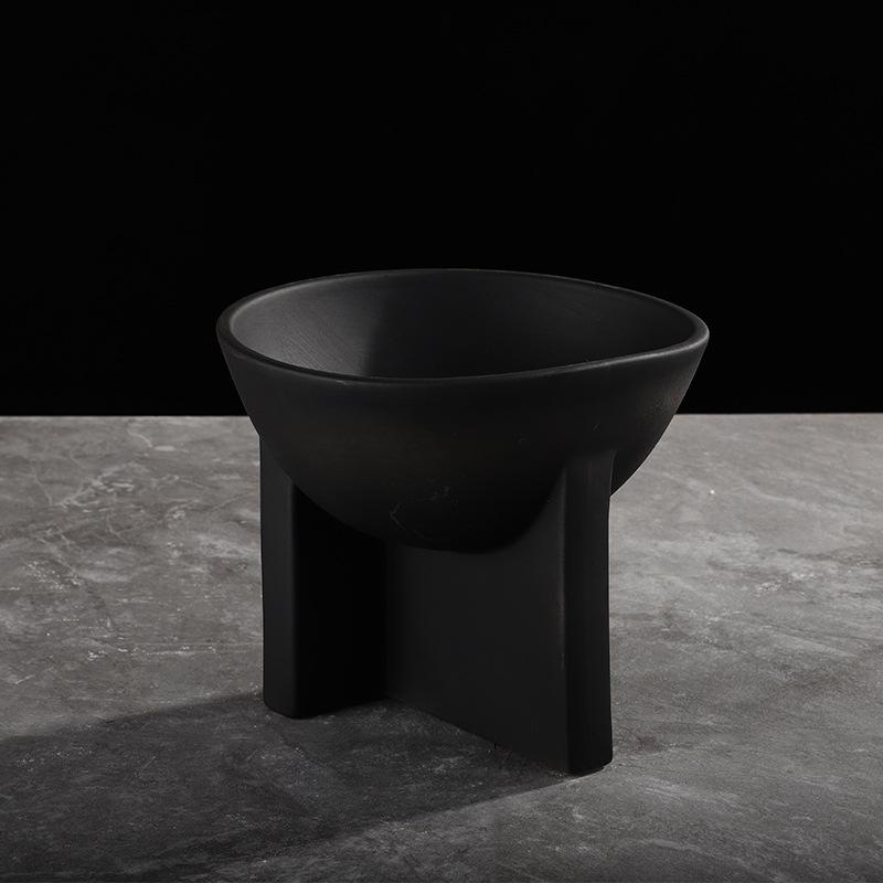 

Современный стиль Керамическая тарелка для фруктов с высокой ножкой Гостиная Обеденный стол Конфеты Орехи Закусочная Тарелка Домашнее Креативное Хранение Украшения