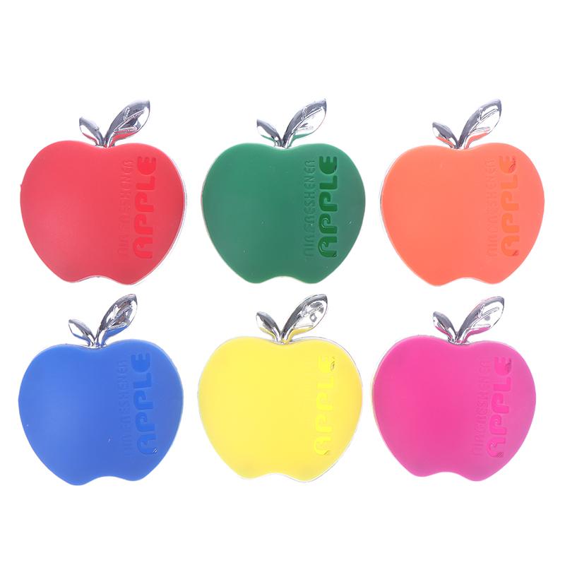 1Pcs An Apple-Shaped Car Air Freshener With Floral Fragrance - Featuring A Decorative Ventilation Clip Design