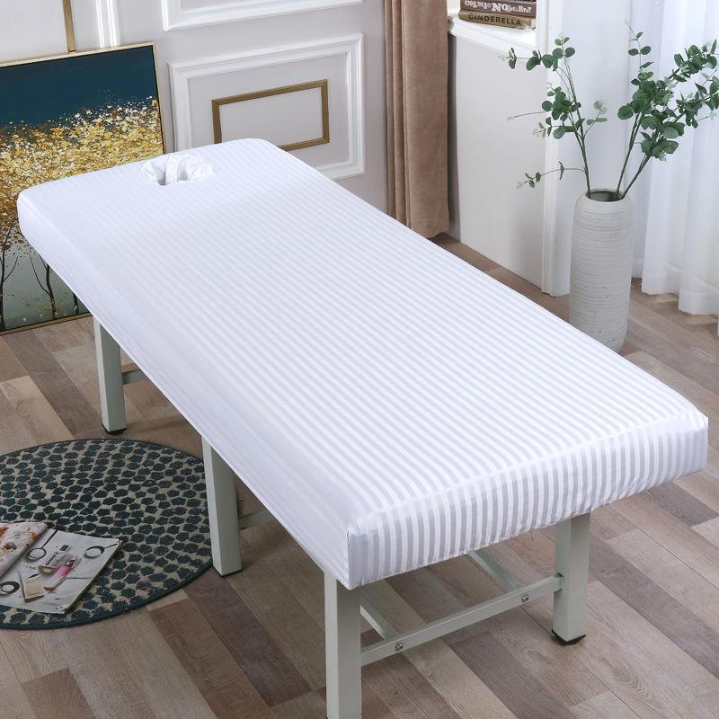 WOSTAR Massage Table Fitted Sheet Elastic Mattress Protector Cover Beauty Salon Bedspread 80x190 Body Spa Treatment Bed Sheet
