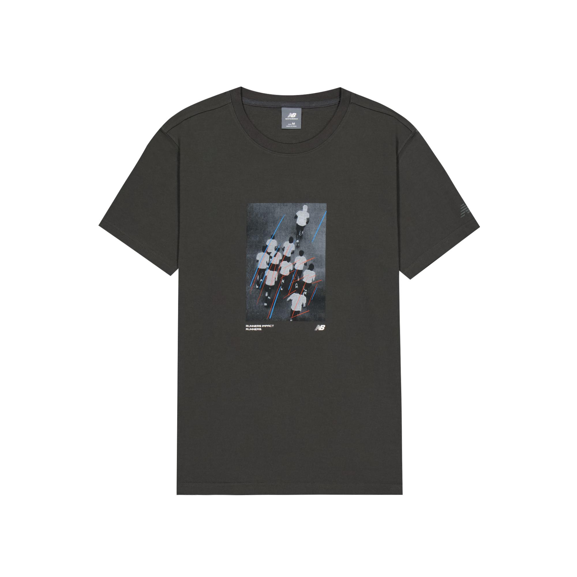 New Balance T Shirt Men s Premium Gray NEF29261-DKG L