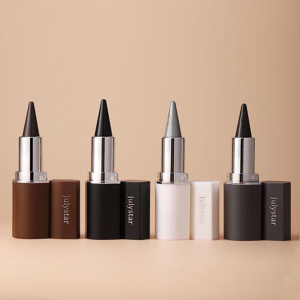 4 Farben Angespitzter Lipliner-Stift Langanhaltender Matter Samt-Lippenstift Wasserdicht Natürlicher Schlanker Lipliner Make-up Kosmetik