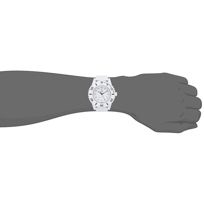 [Citizen] Q&Q SmileSolar Watch Solar Waterproof Men's White Divers RP30-001
