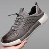 Fashion Designer Men's Shoes with Breathable and Comfortable Summer Sandals Roman Outdoor Leisure Men Baotou Anti-collision Men Shoes