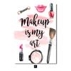 Rosa Mode Wand Poster Parfüm Makeups Leinwand Malerei Wand Kunst Moderne Nägel Drucken Bilder Nordic Mädchen Schlafzimmer Wohnkultur