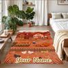 Crystal Velvet Rug Custom Name Text, Soft Non Slip Floor Mat Home DecorStardew Valley
