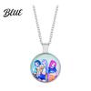 Heart Necklace Korea Pop Pendant Anime Movie Hunters Design Jewelry