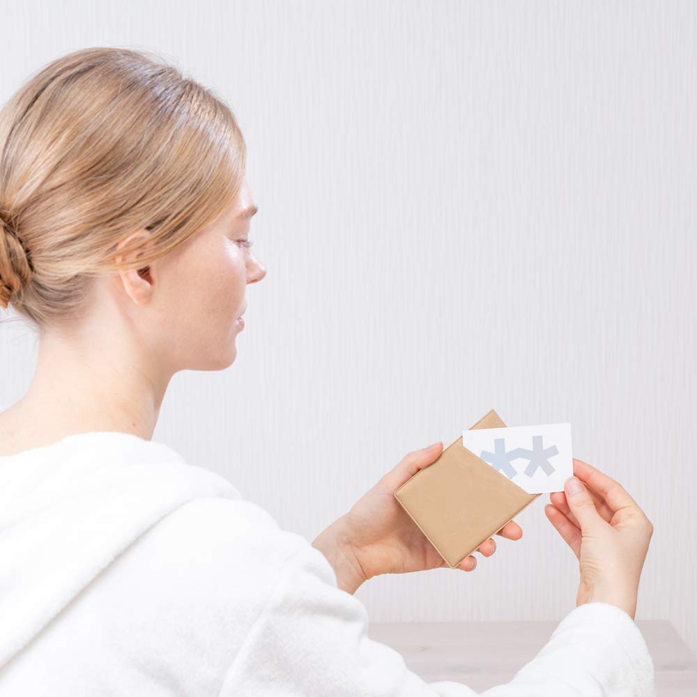 HORIUCHI MIRROR Napure Folding Mirror S Size with Pocket Beige White Day Gift