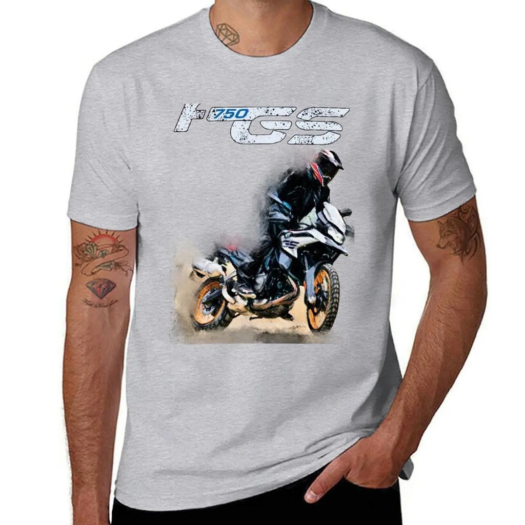 F 750 GS Premium Adventure Big Trail Μπλουζάκι για αγόρια με στάμπα ζώων γρήγορου στεγνώματος καλοκαιρινό τοπ μπλουζάκια ανδρικά με στάμπα hip hop