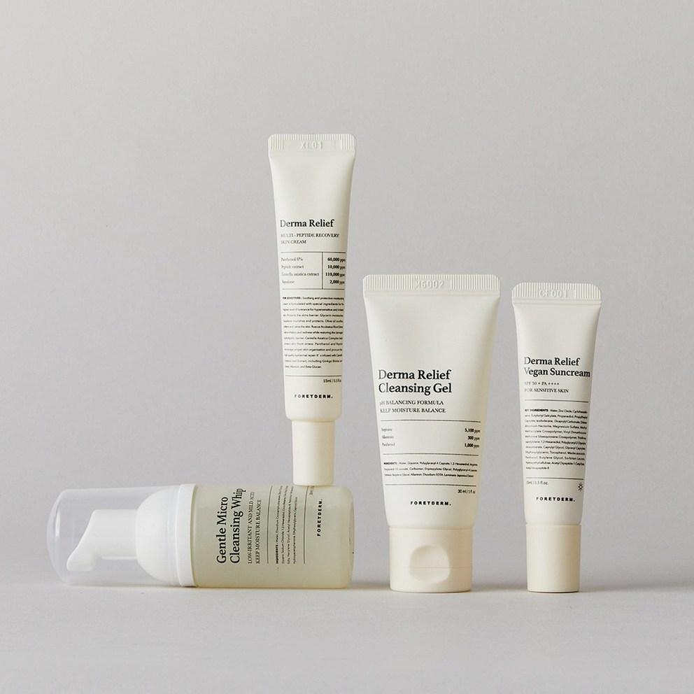 [Foretderm] Derma Relief Line Reis Kit 4 items