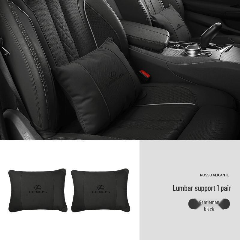 Compatible with Lexus suede seats, headrests, and lumbar supports (ES200, NX260, UX, RX300).