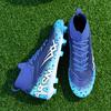 Unisex Football Boots High-top Rubber Tie High Elastic Socks Training Artificial Grassland Outdoor Sports Training Football Shoes