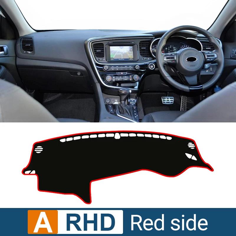 For Kia Optima K5 2011 2012 2013 2014 2015 Car Dashboard Cover Mat Dash Board Sun Shade Pad Anti-UV Non-Slip Case Accessories