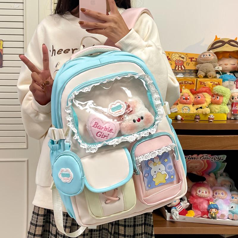 Ballet Lace Girly School Backpack